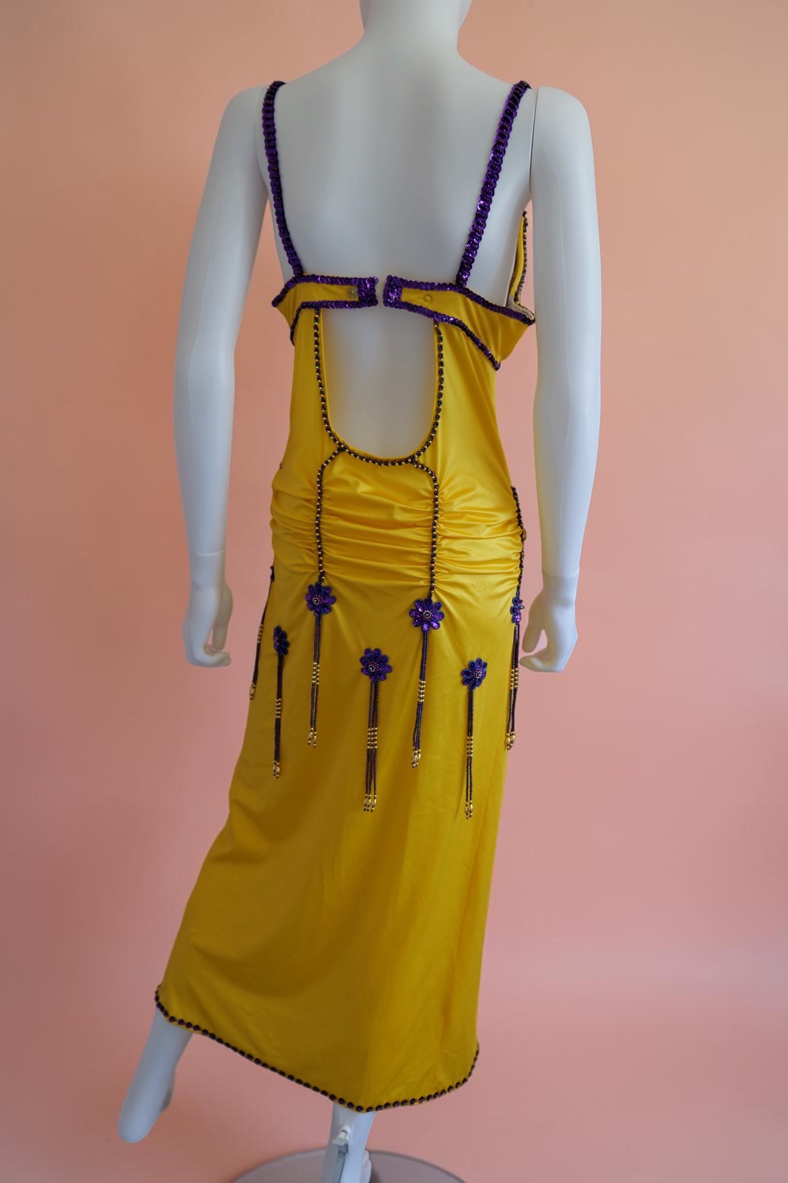 vintage ballroom dancer evening cocktail summer dress