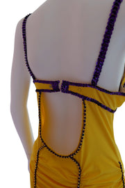 vintage ballroom dancer evening cocktail summer dress