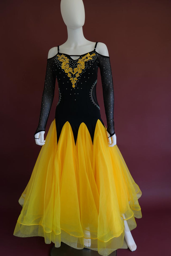 Vintage theatrical  ballroom dancer competition dress