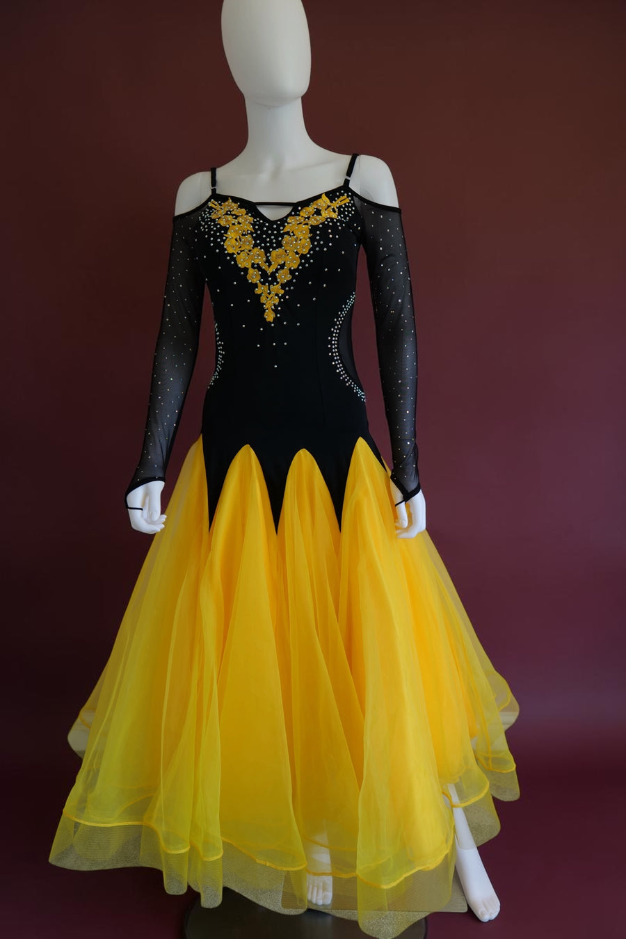 Vintage theatrical  ballroom dancer competition dress