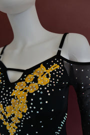 Vintage theatrical  ballroom dancer competition dress