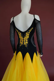 Vintage theatrical  ballroom dancer competition dress