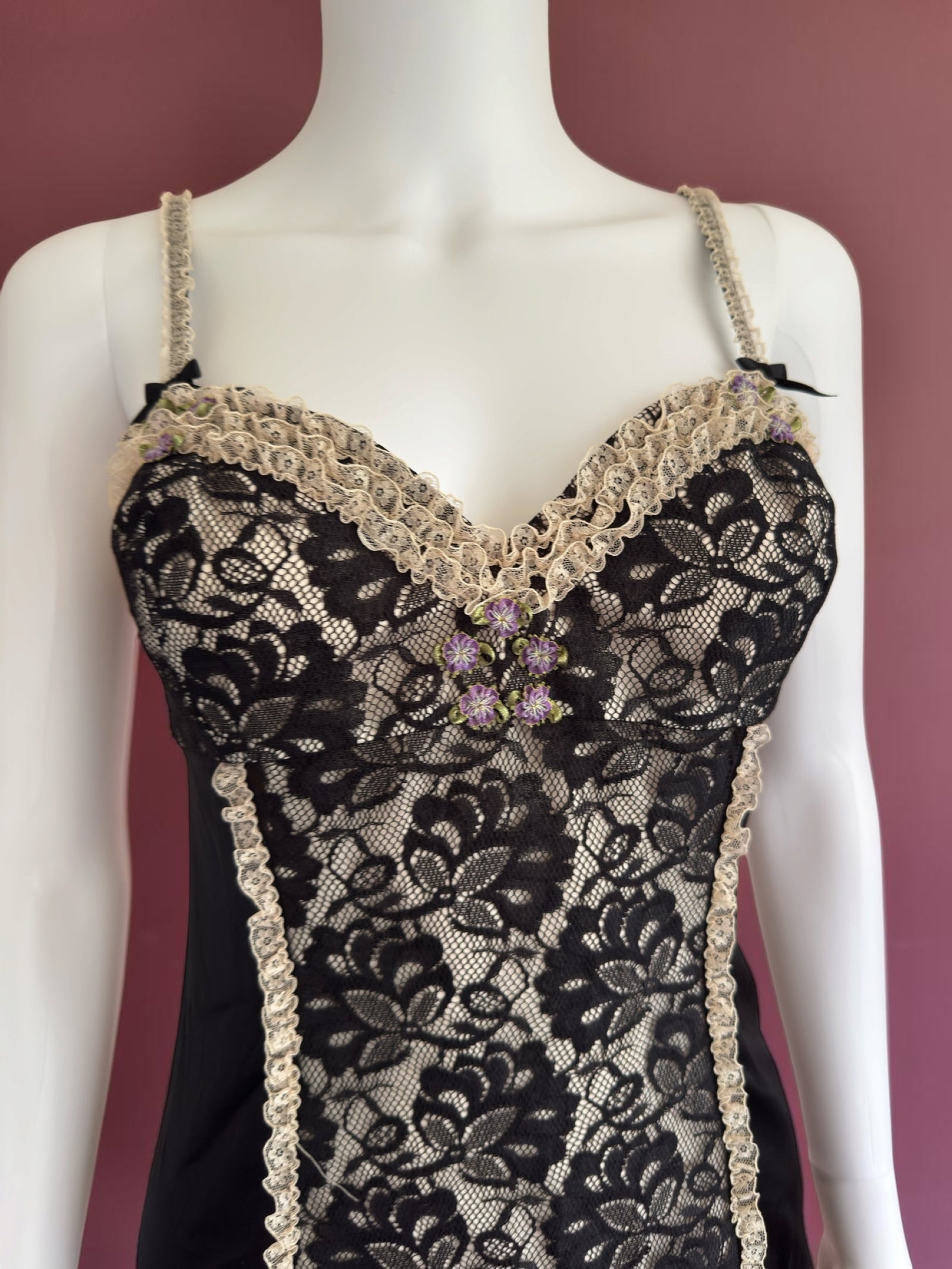 Vintage deadstock 1990s 00s Betsey Johnson iconic figure hugging dress