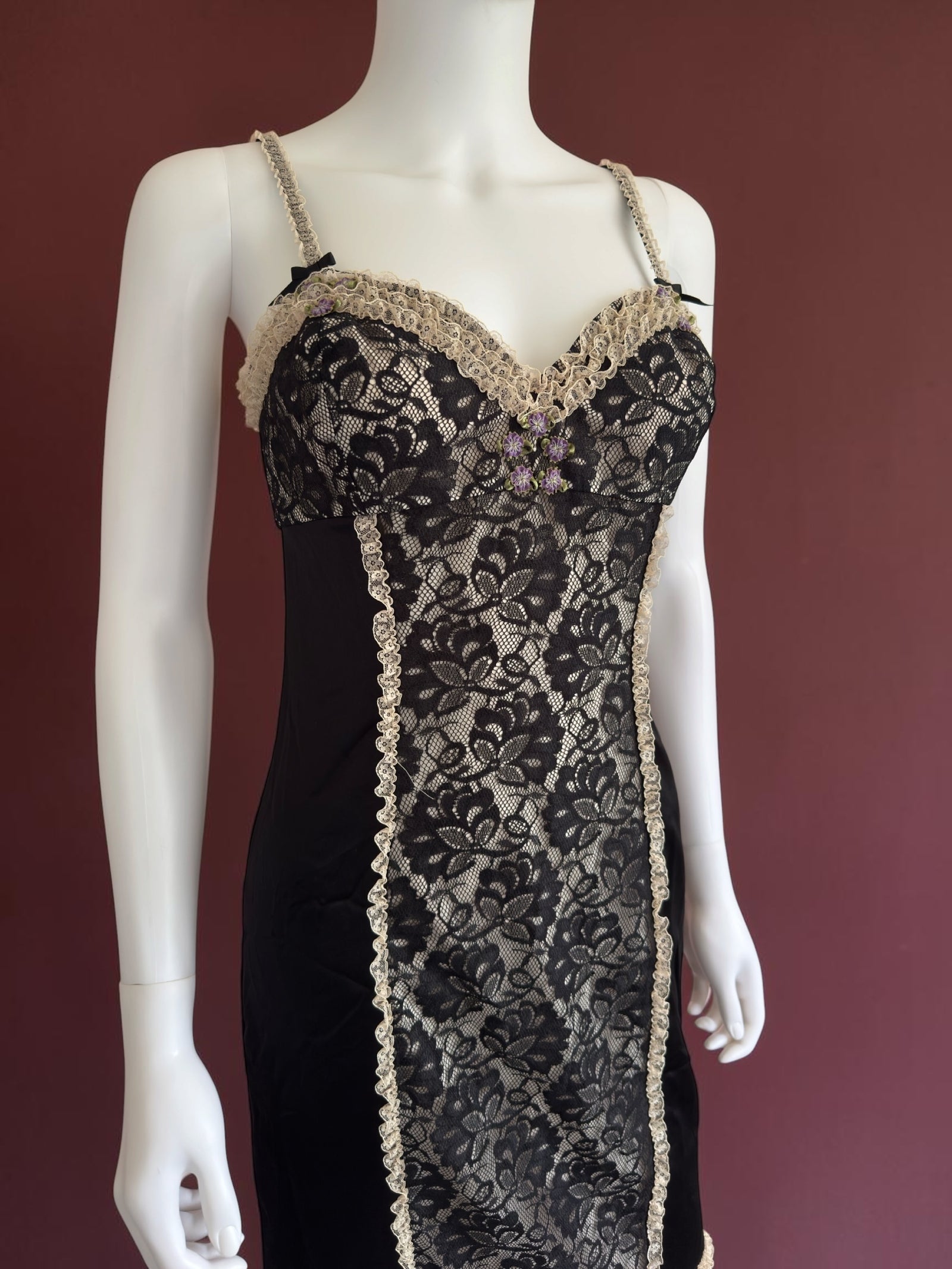 Vintage deadstock 1990s 00s Betsey Johnson iconic figure hugging dress