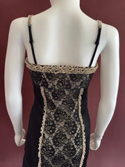 Vintage deadstock 1990s 00s Betsey Johnson iconic figure hugging dress