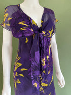 Vintage 1990s silky evening cocktaail wedding guest dress