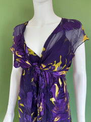 Vintage 1990s silky evening cocktaail wedding guest dress